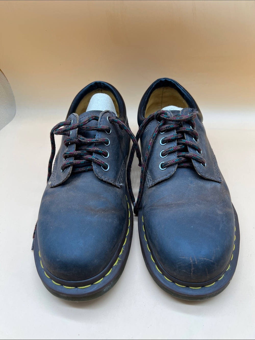 Dr. Martens 11849 Unisex Men’s 9 Women’s 9 Brown Leather Lace Up Oxford 5 Eye